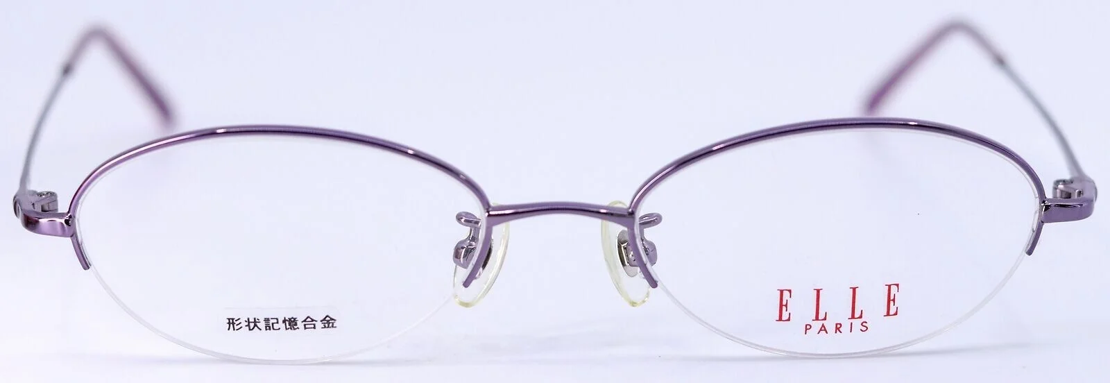 ELLE PARIS EL25905E Asian Fit VO Violet Womens Eyeglasses Frames 50-18-135 Japan 2