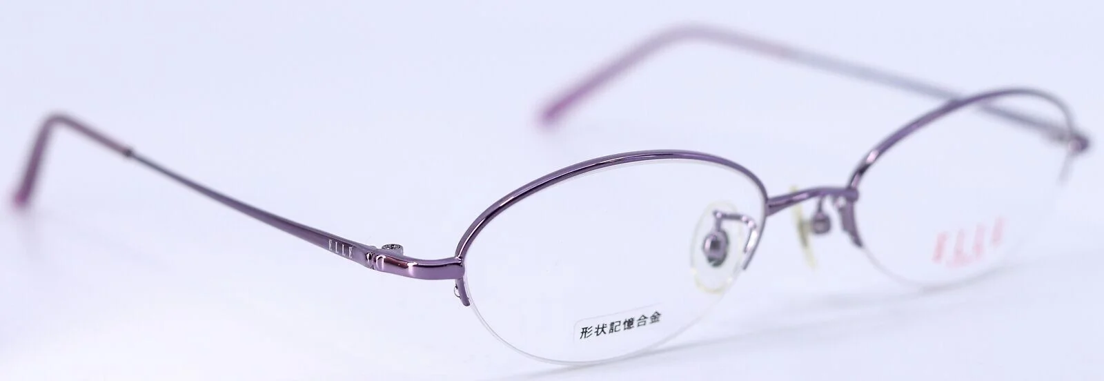 ELLE PARIS EL25905E Asian Fit VO Violet Womens Eyeglasses Frames 50-18-135 Japan 3
