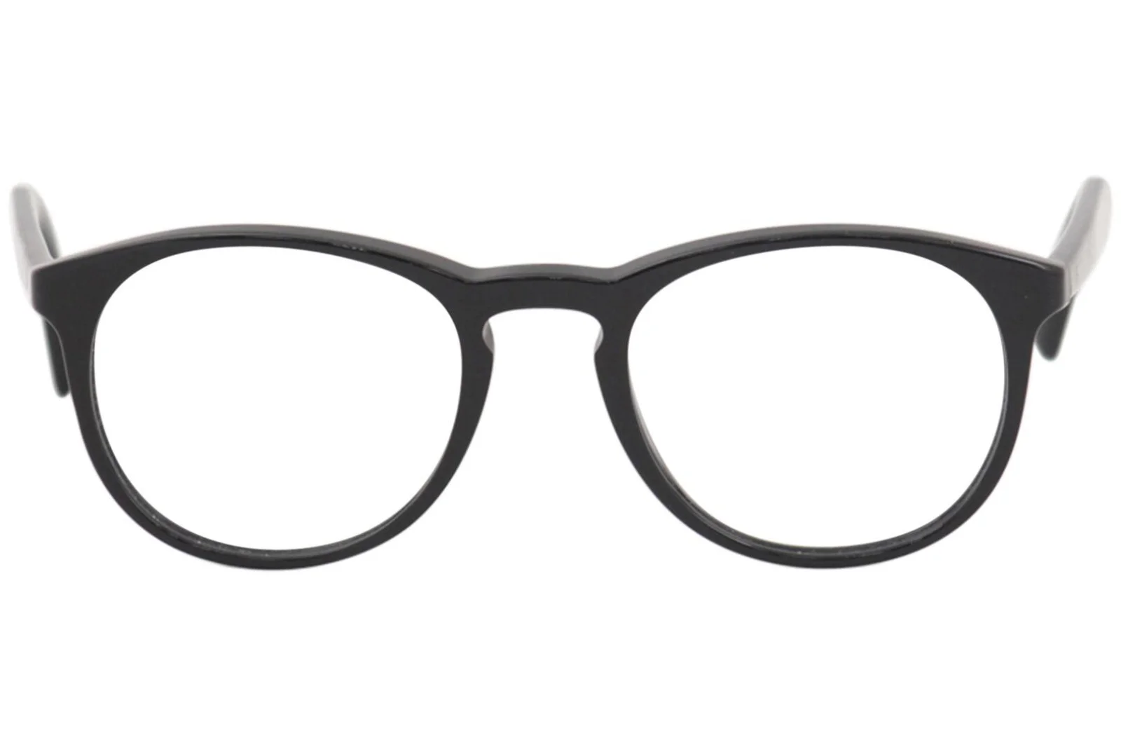 New PRADA VPR19S-F 1AB-1O1 50mm Black Eyeglasses Frames Italy (Asian Fit) 2