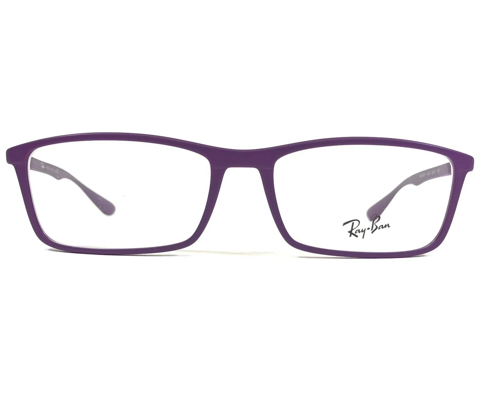 Ray-Ban Eyeglasses Frames RB7048-F 5443 Matte Purple Silver Asian Fit 56-17-145