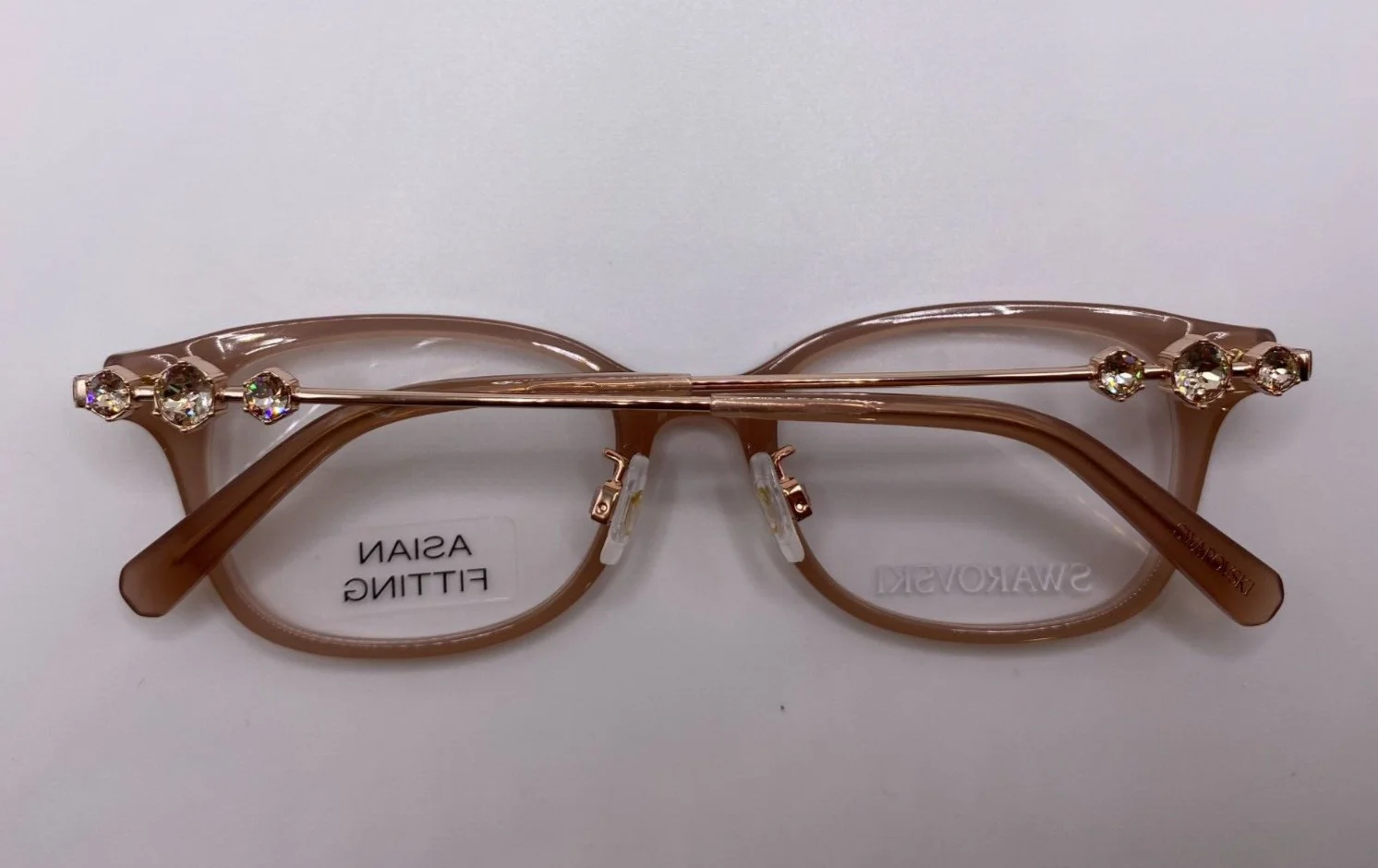 Swarovski SK 5464-D 072 Blush Pink Plastic Eyeglasses Frame 50-18-145 Asian Fit 2
